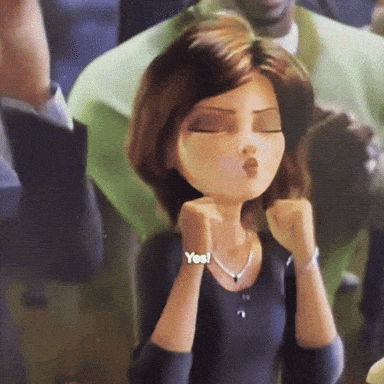 Woman With Eyes Closed Wearing Yes Necklace GIF
