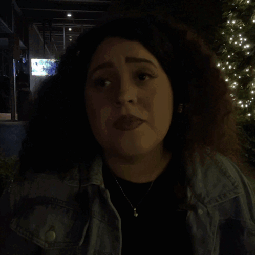 Woman With Eyes Closed Welp GIF