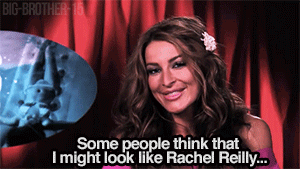 Woman With Flower In Hair Smiling Some People Think I Might Look Like Rachel Reilly GIF