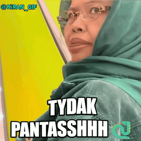 Woman With Glasses And Green Scarf Says Tydak Pantashhhh GIF
