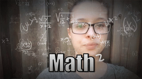 Woman With Glasses Math Equations Math 2