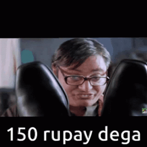 Woman With Glasses Sitting in Chair 150 Rupay Dega