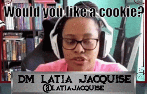 Woman With Headphones and Glasses DM Latia Jacquise