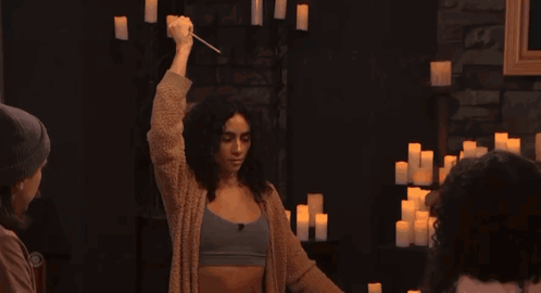 Woman with Horns Dancing