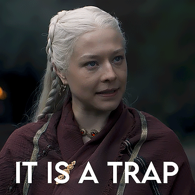 Woman with It Is a Trap