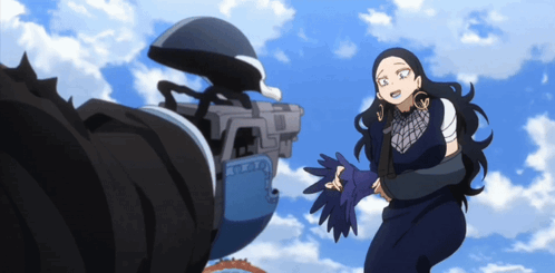 Woman With Long Black Hair Holding Gloves Near Motorcycle
