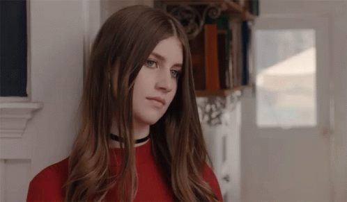 Woman With Long Brown Hair and Choker