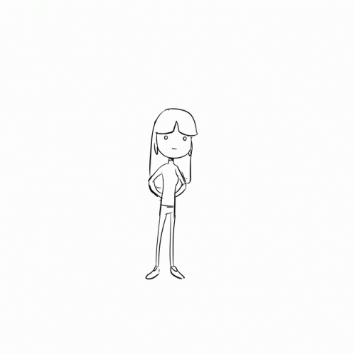 Woman With Long Hair And Wings GIF