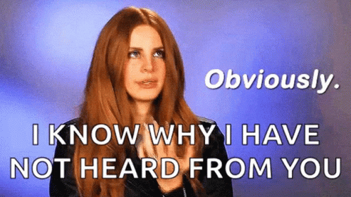 Woman With Long Red Hair Saying I Know Why GIF