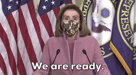 Woman With Mask We Ready GIF