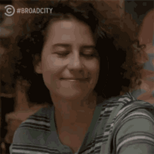 Woman With Messy Hair Saying Its Fine GIF