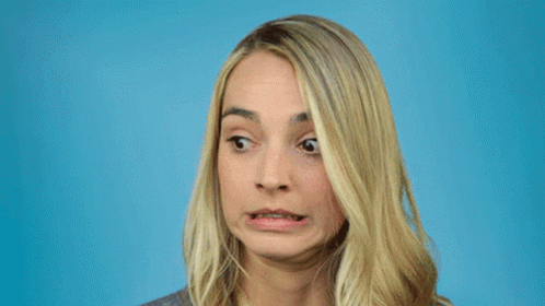 Woman With Missing Tooth Surprised