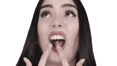 Woman With Mouth Open and Tongue Out