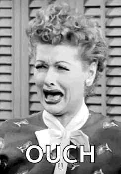 Woman with Mouth Open