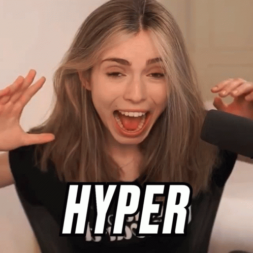 Woman With Mouth Open Hyper