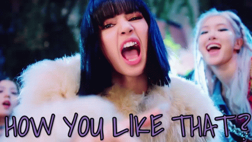Woman With Mouth Open Saying How You Like That