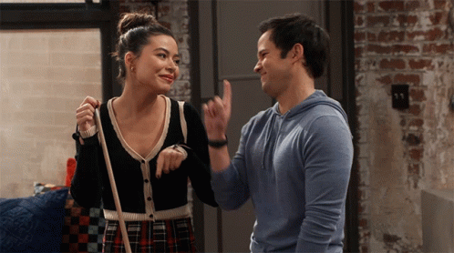 Woman With Mouth Open Saying I Am Taking It GIF