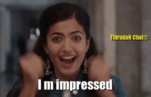 Woman With Mouth Open Saying I'm Impressed