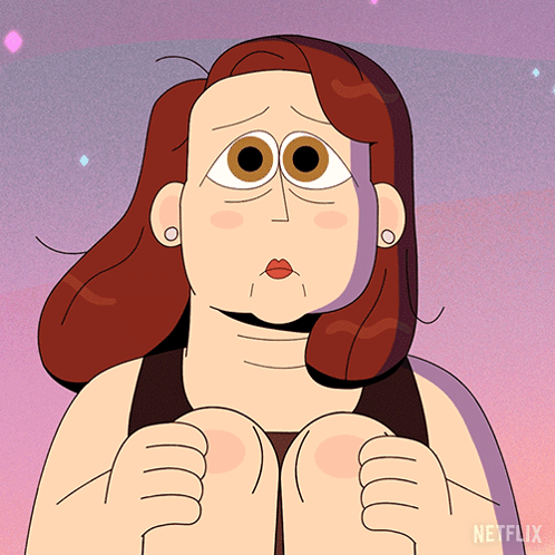 Woman With Netflix Logo