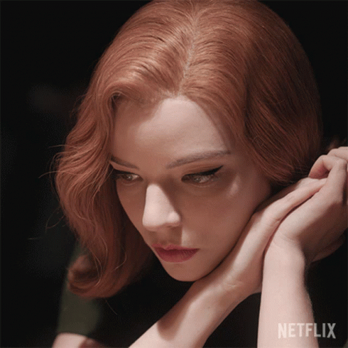Woman with Netflix Logo
