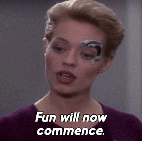 Woman With Painted Robotic Eye Says Fun Will Now Commence