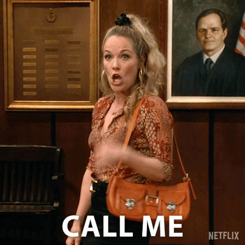 Woman With Purse Says Call Me