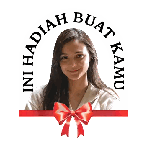 Woman with Red Bow Ini Hadiah Buat Kamu