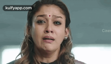 Woman With Red Dot On Forehead GIF