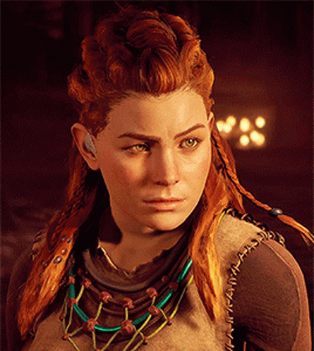 Woman With Red Hair And Braids