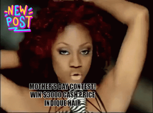 Woman With Red Hair Mother's Day Contest