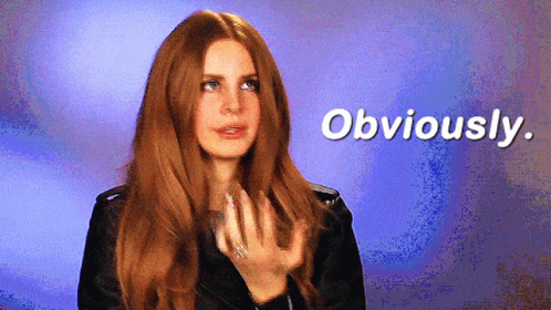 Woman With Red Hair Saying Obviously