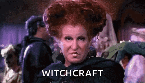 Woman With Red Hair Witchcraft GIF