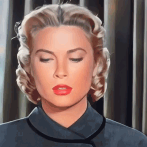 Woman With Red Lips