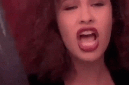 Woman With Red Lips