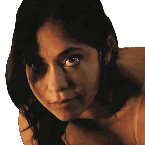 Woman with Serious Expression