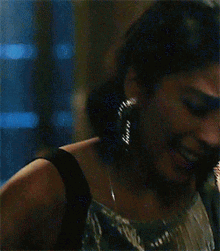 Woman With Slight Smile GIF