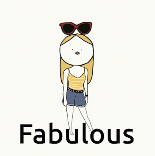 Woman With Sunglasses Fabulous GIF