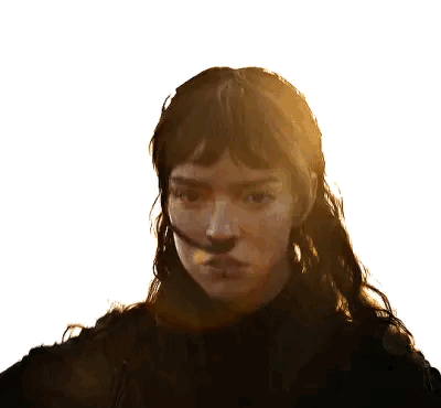 Woman With Sword in Mouth Close Up