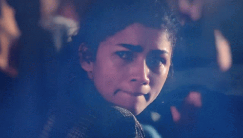 Woman With Tear on Face