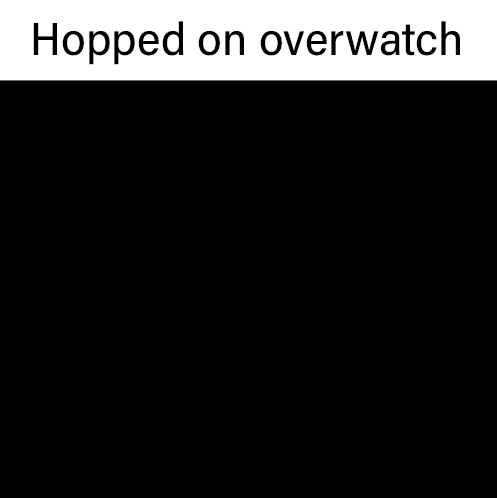 Woman With Text Hopped On Overwatch