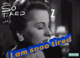 Woman with Tired Words