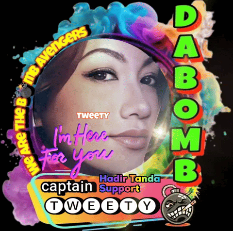 Woman With Tweety I'm Here for You Captain Support