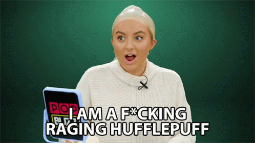 Woman With Wig Says I Am a F*cking Raging Hufflepuff