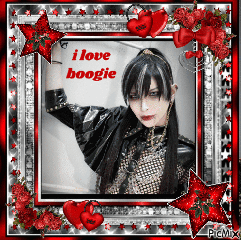 Woman With Words I Love Boogie