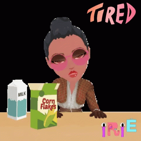 Woman Work Tired Tuesday GIF