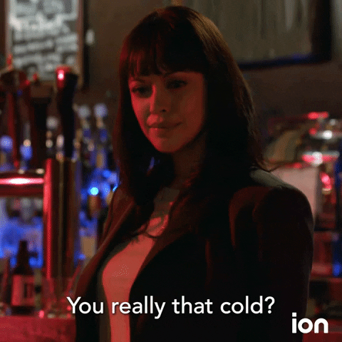 Woman You're Really Thats Cold GIF