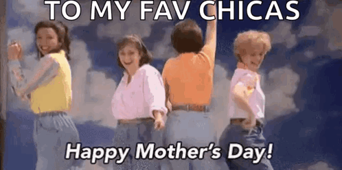 Women Dancing Happy Mothers Day
