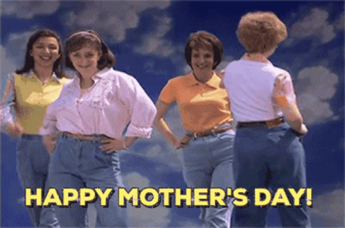 Women Dancing Happy Mothers Day