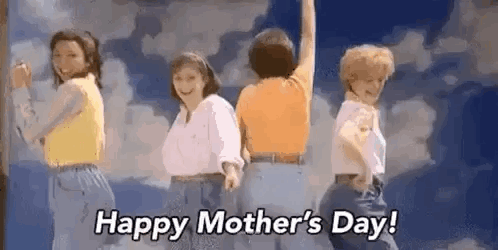 Women Dancing Happy Mothers Day