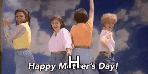 Women Dancing Happy Mothers Day